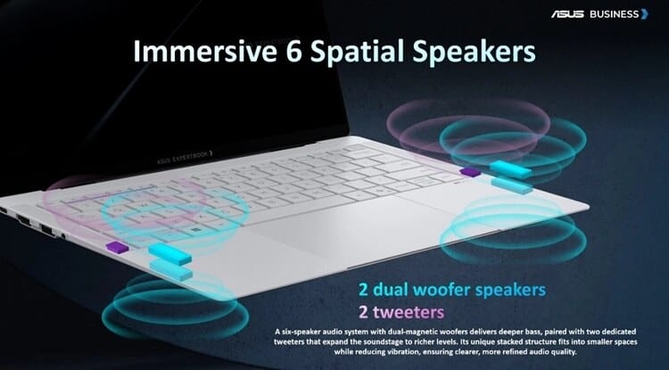 ASUS ExpertBook Ultra laptop bisnis flagship berbobot 0,99 kg dengan layar Tandem OLED