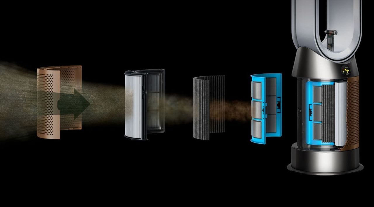 Dyson Find+Follow Air Purifier dan Kipas Pendingin