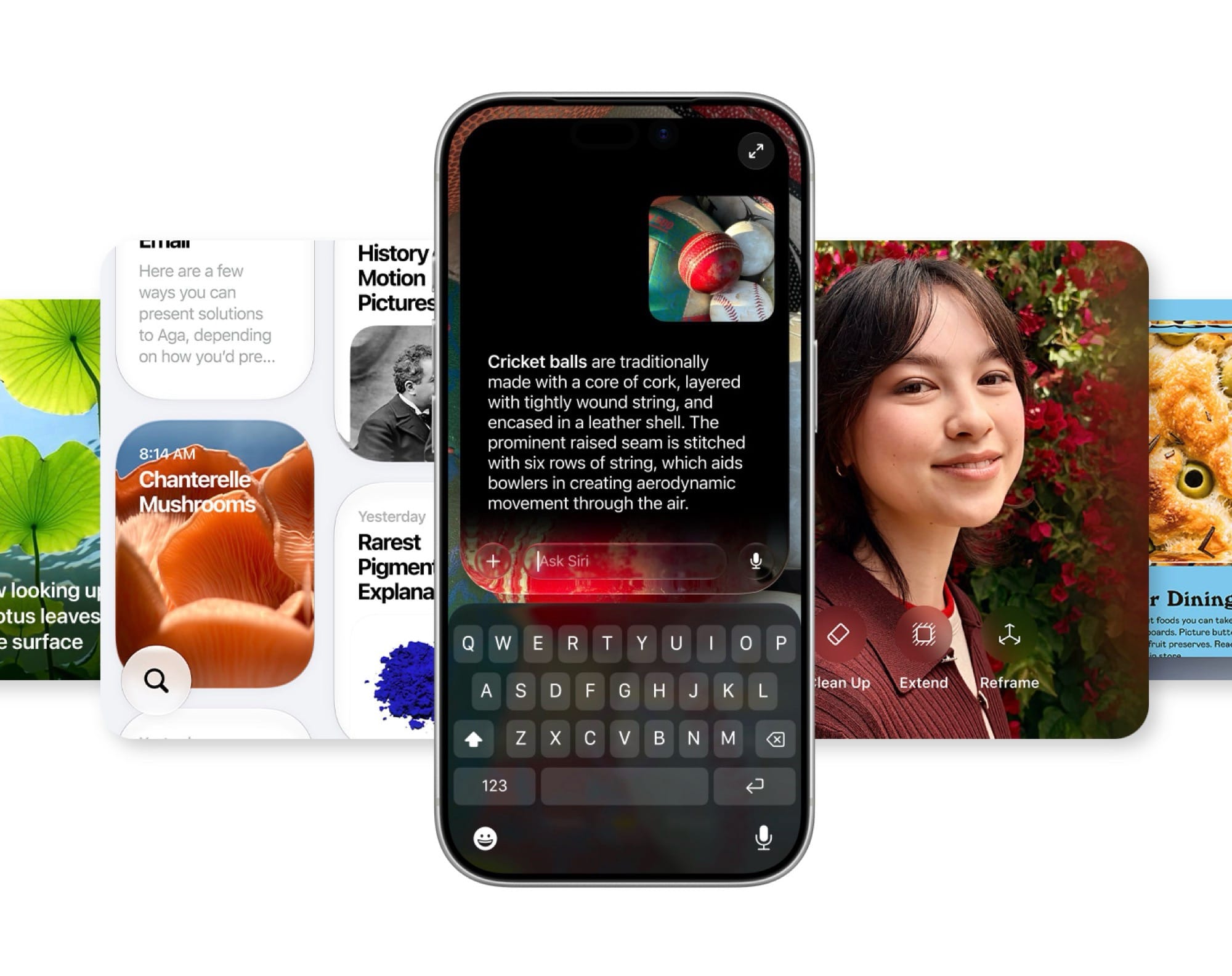 Ilustrasi antarmuka iOS 27 dengan fitur Apple Intelligence