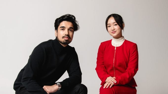 Ilustrasi perangkat wearable Clair Health untuk pelacakan hormon perempuan