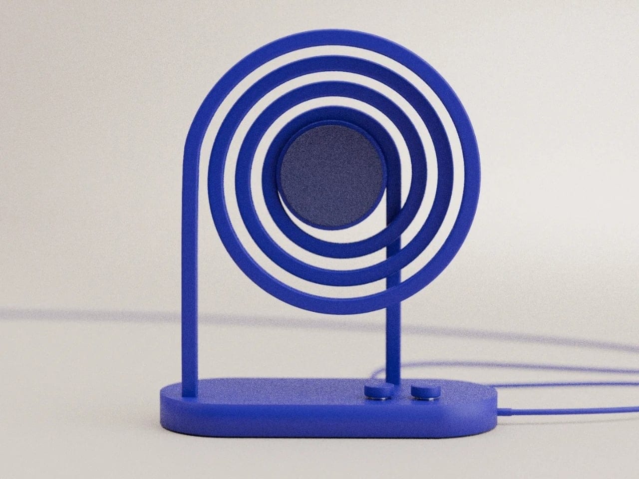 Koleksi sound sculpture speaker artistik sebagai pajangan mewah ruang tamu modern