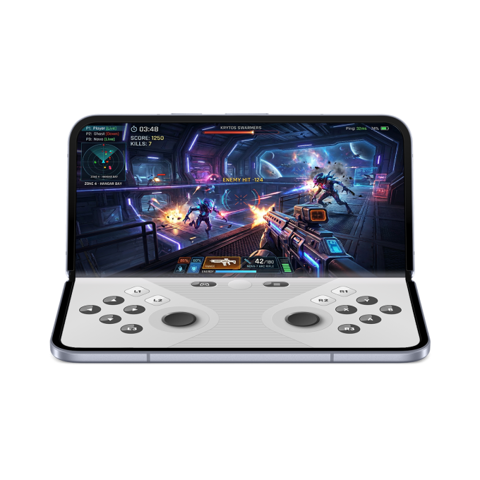 Mode gaming layar lipat dengan gamepad dinamis di Android 17