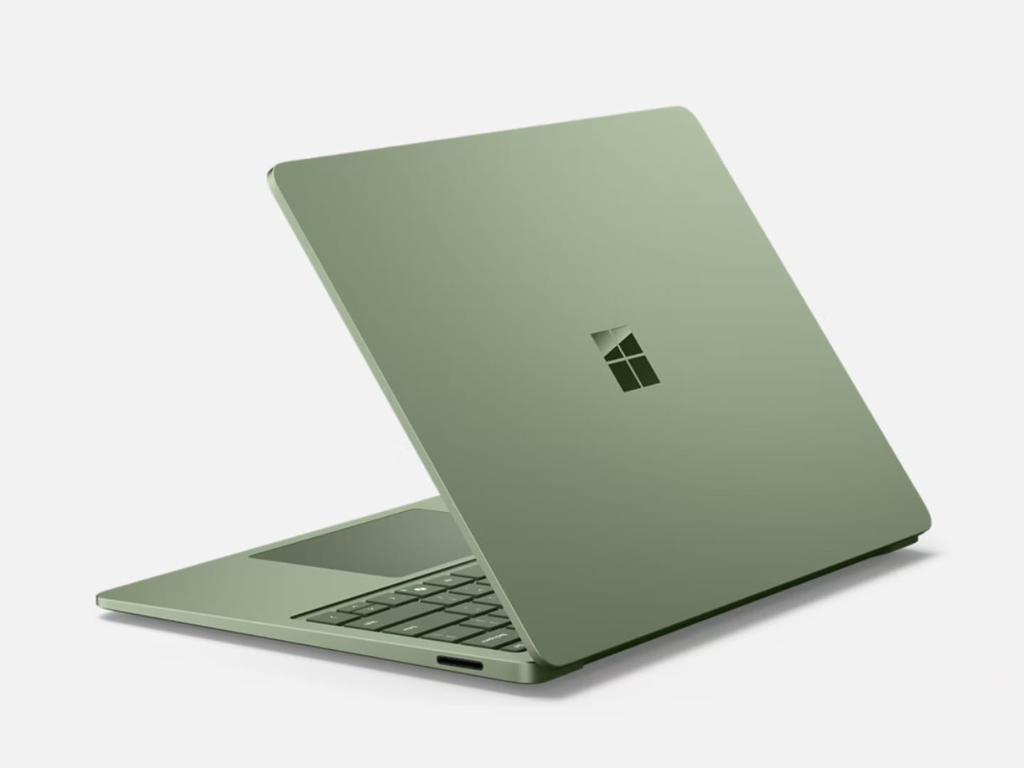 Punggung bodi Microsoft Surface Laptop 8 13 inci berwarna hitam